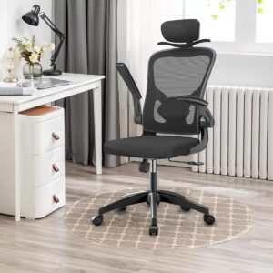 Cadeira de escritório ergonômica com estofado de mesh (Cabide) - Imagem 6
