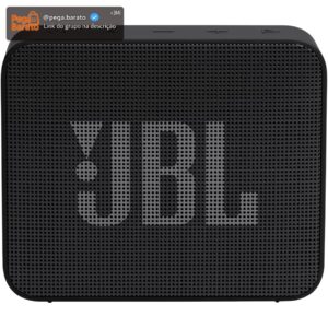JBL, Caixa de Som, Go Essential 2, Bluetooth, Portátil, À Prova D'água e Poeira, Bateria de até 5h, Auracast, Som JBL Original Pro Sound, 3.1 W RMS - Preto - Imagem 1