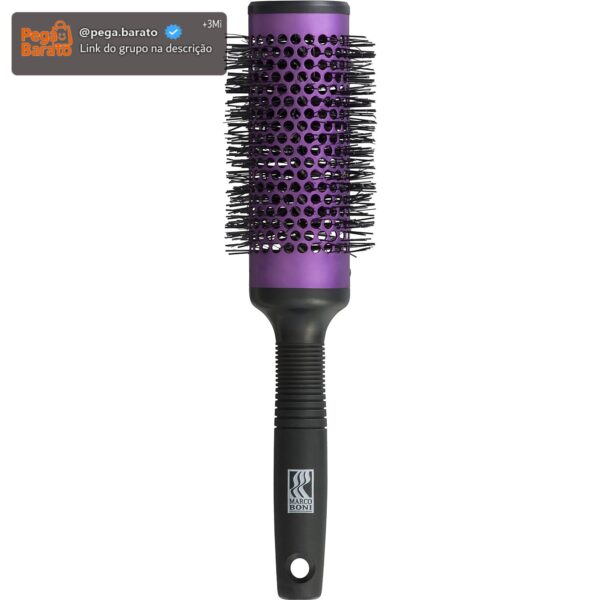 Marco Boni Escova Profissional Thermal Metallic Vazada Vent Style 60Mm 8044 Cores Sortidas 1 Unidade