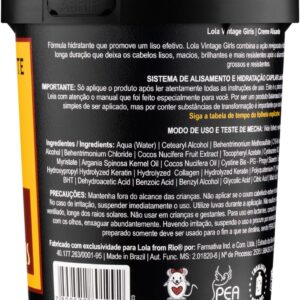 Hair Vintage Girl Creme Alisante 850g , Lola Cosmetics - Imagem 7