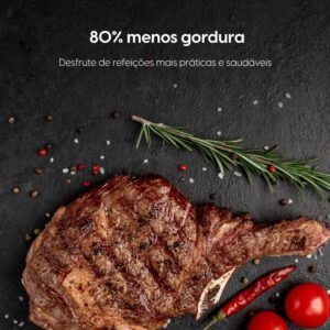 Fritadeira Elétrica Air Fryer Quad Fry Elgin – 4,2 L, 1400W - Imagem 8