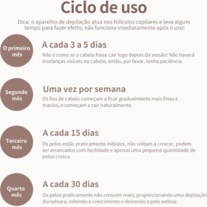 Depilador e Rejuvenescedor a Laser Permanente Luz Pulsada Lescolton T-009i - Imagem 8