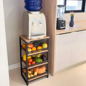 Fruteira Strassis Design SD-3300 Metal e MDF Cor: Preto - Imagem 2