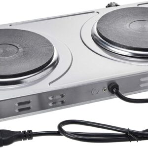 Agratto 4918 - Fogão Eletrico de Mesa, 220V, 2000W, Inox - Imagem 4