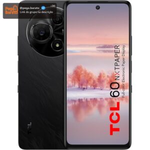 Smartphone TCL 512GB 108MP 18GB RAM 6.8" FHD+ Octa-Core 5.200mAh TCL 60 NXTPAPER - Imagem 1
