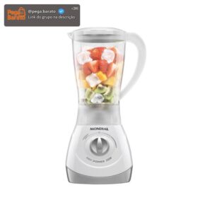 Liquidificador Mondial Easy Power L550 Branco 2 Velocidades 550W - Imagem 1