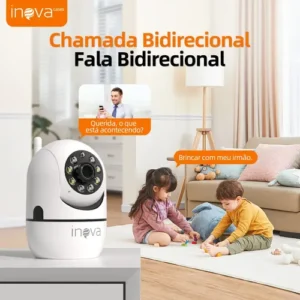 Câmera de Segurança Inova Domo Full HD 1080p com Visão Noturna e Áudio Bidirecional - Imagem 7