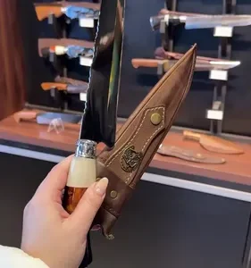 Faca Artesanal Churrasco Personalizada Com Nome E Logo 9p - Imagem 3
