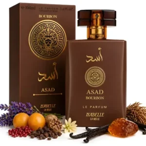 Perfume Árabe Amadeirado Asad Bourbon Isabelle Alta Fixação - Imagem 5