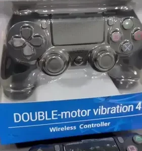 Kit 2 Controle Para Ps4 Sem Fio Redfin Para Ps4 Pc Bluetooth Touchpad Vibração Dupla Joystick Compatível PS4 Videogame TV PC Celular Android Manete Smart TV Headset - Redfin - Imagem 2
