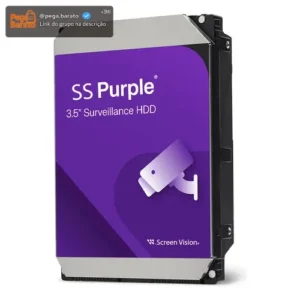 Disco Rígido Interno Hd 500gb Purple Para Dvr Intelbras Roxo Púrpura Screen Vision - Imagem 1