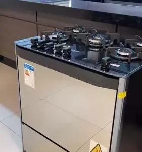 Fogão 5 Bocas Dako Magister Style Com Frente Espelhada Mesa de Vidro e Tripla Chama Bivolt - Imagem 9