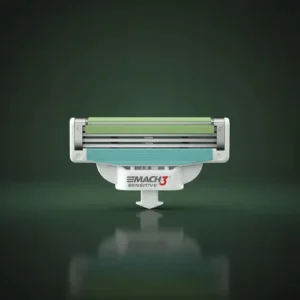 Carga Aparelho De Barbear Gillette Mach3 Sensitive Com Aloe - Imagem 9