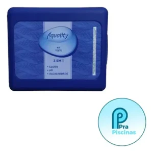 Kit Teste 3 Em 1 Ph Cloro Alcalinidade Piscina - Aquality - Imagem 3