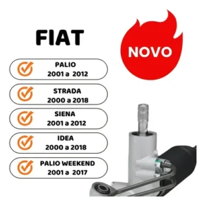 Caixa Direção Hidráulica 16900162s Palio Strada Fire Novo - Imagem 6