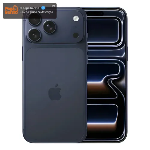 Apple Iphone 17 Pro Max Azul (256gb) Lacrado Garantia Apple (Novo com caixa aberta)