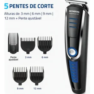 Aparador De Pelos Super Groom 10 Mondial 6W Bivolt BG-03 - Imagem 4
