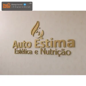 Sua Logo Personalizada Em 3d Letreiro Exclusivo - Imagem 1