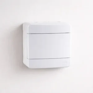 Quadro de Distribuição 4 disjuntor DIN elétrica sobrepor Forceline Branco - Imagem 4