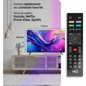 Smart Tv Hq 40 Full Hd Android 12 Slim Hqs40nkhm - Imagem 8