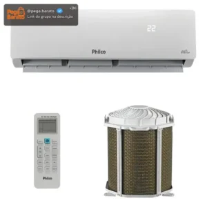 Ar Condicionado Split Hi Wall Inverter Philco 12000 BTU/h Frio 220 Volts - Imagem 1