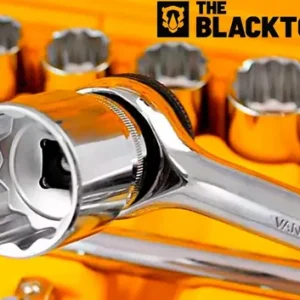 Jogo Kit de Ferramentas Manuais Chave Catraca 1/2 8 a 32mm BCS022 The Black Tools Cor Amarelo - Imagem 11