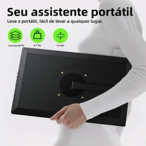 Monitor Gamer Bettdow Full Hd Ips 15.6 Polegadas Com Suporte - Imagem 8