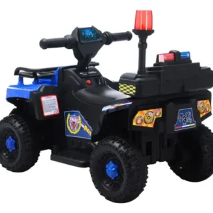 Carro Elétrico Infantil Policial 6v Frente/Ré Maxi Toys - AZUL - Imagem 8