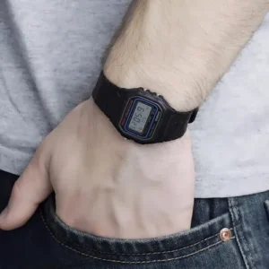 Relógio Casio Masculino Digital Preto de Resina W-59-1VQ - Imagem 3