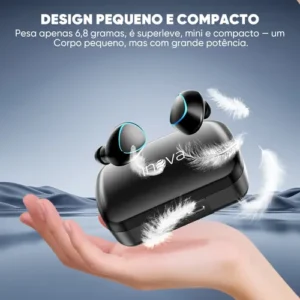 Fone De Ouvido Esportivo Sem Fio Tws Com Carregador Portátil - Imagem 11