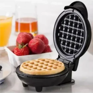 Mini Máquina De Fazer Waffle Panqueca Portátil Elétrica 110v - Imagem 12