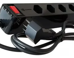 Filtro Clamper 5 Tomadas Pc Gamer - 1270 / 2200w Bivolt Cor Preto + - Imagem 9