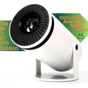Projetor Portátil 4k Hd Android 11.0 Smart Wifi 5g Bluetooth - Imagem 3