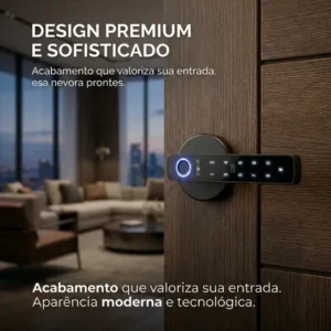 Fechadura Eletronica A Prova D'água Interna E Externa Nova - Imagem 7