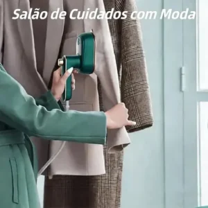 Mini Ferro De Passar Roupa A Vapor Para Viagem Bivolt - Imagem 7