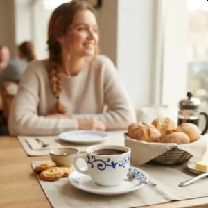 Conjunto 12 Peças 6 Xícaras 150ml E 6 Pires Para Café E Chá - Imagem 7