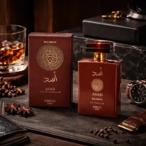 Perfume Arábe Asad Bourbon 100ml - Marca Isabelle La Belle | Fixação Intensa, Notas Amadeiradas Marcantes E Elegância Masculina - Imagem 6