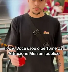 Attracione Men perfume Masculino Com Feromônios Ativados 25 mL - Imagem 45