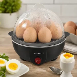 Cozedor De Ovos Elétrico Portátil Cozinha À Vapor Unitermi - Imagem 5