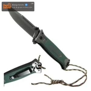 Canivete Tatico Militar Semi Automatico Estilo Browning 364b - Imagem 1