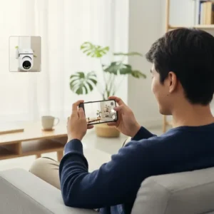 Câmera De Segurança Wi-fi 3mp Visão Noturna Colorida Áudio - Imagem 9