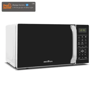 Micro-ondas Britânia Bmo23 De Preto 20l Branco - Imagem 1