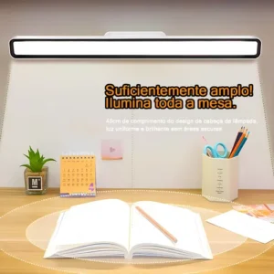 Luminária De Mesa Lampada 45cm De Led Abajur Luz Maquiagem - Imagem 5