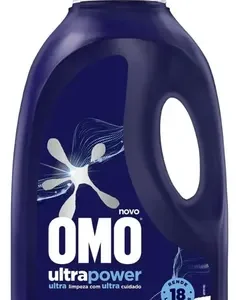Omo Lava Roupas Líquido com tecnologia de remoção de manchas Ultra Power 1,8 L - Imagem 3