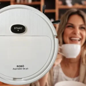 Robô Aspirador De Pó Inteligente 3 Em 1 Limpeza Doméstica - Imagem 7