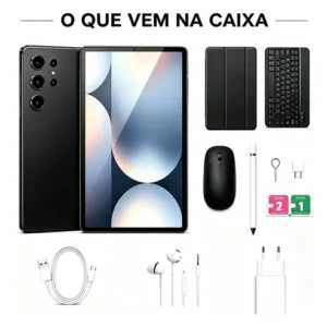 Tablet 10.1 5g 6gb 128gb Bateria 8000mah Capa Teclado Mouse - Imagem 3