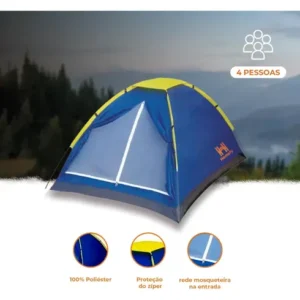 Barraca Para Até 4 Pessoas Camping Iglu Homefy - Imagem 5
