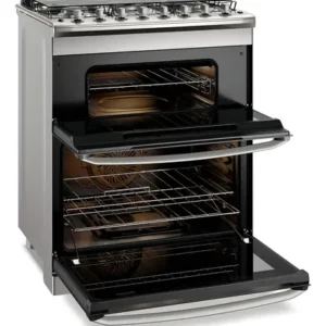 Fogão 5 bocas Electrolux Cinza Experience 2 Fornos, PerfectCook360 e Tripla Chama FE5DC - Imagem 6