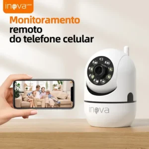Câmera de Segurança Inova Domo Full HD 1080p com Visão Noturna e Áudio Bidirecional - Imagem 5
