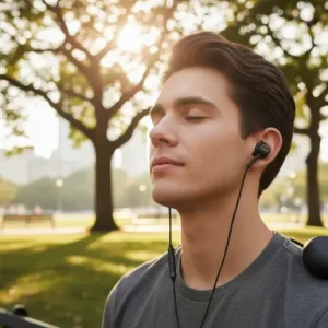 Fone Samsung Akg Usb Tipo-c Com Fio E Controles Cor Preto - Imagem 6